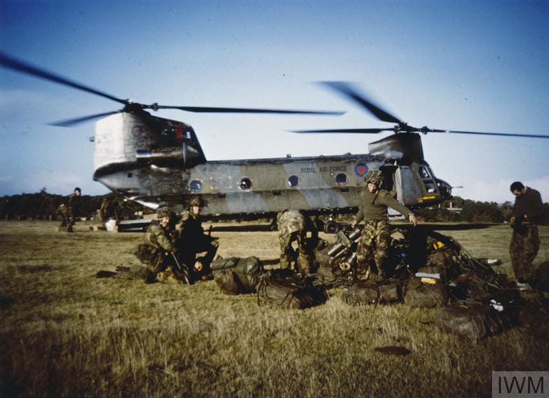 Royal Air Force remembers start of Falklands conflict | Royal Air Force