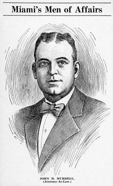 Figure 1: Profile of John Murrell in Miami Tribune on March 28, 1925 Figure 1: Profile of John Murrell in Miami Tribune on March 28, 1925