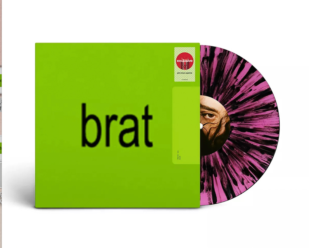 Charli XCX 'Brat' Vinyl Buy Online