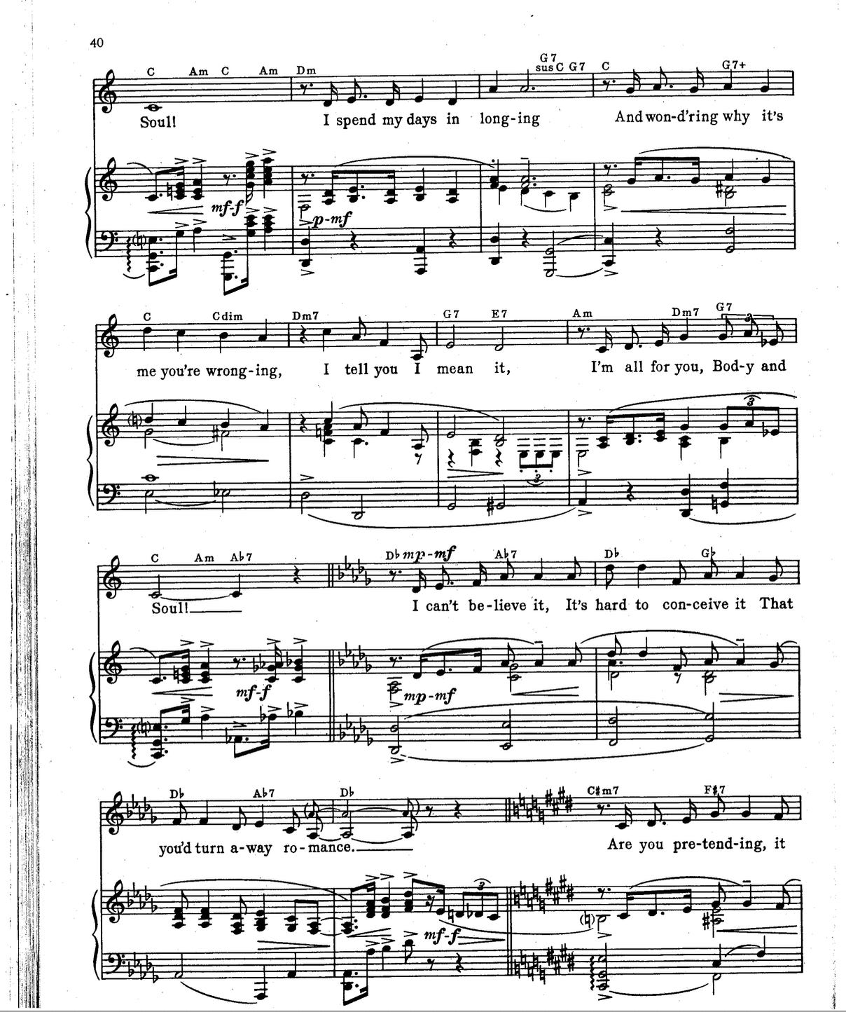 TT 548: Original Sheet Music to Two Dozen Standards