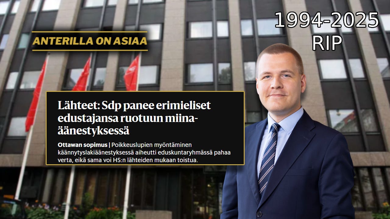 Eduskunnan viestinnän mukaan ensimmäisen kauden kansanedustaja Peltonen menehtyi itsemurhaan Eduskuntatalossa aamupäivällä. Eduskunnan viestinnän mukaan ensimmäisen kauden kansanedustaja Peltonen menehtyi itsemurhaan Eduskuntatalossa aamupäivällä.
