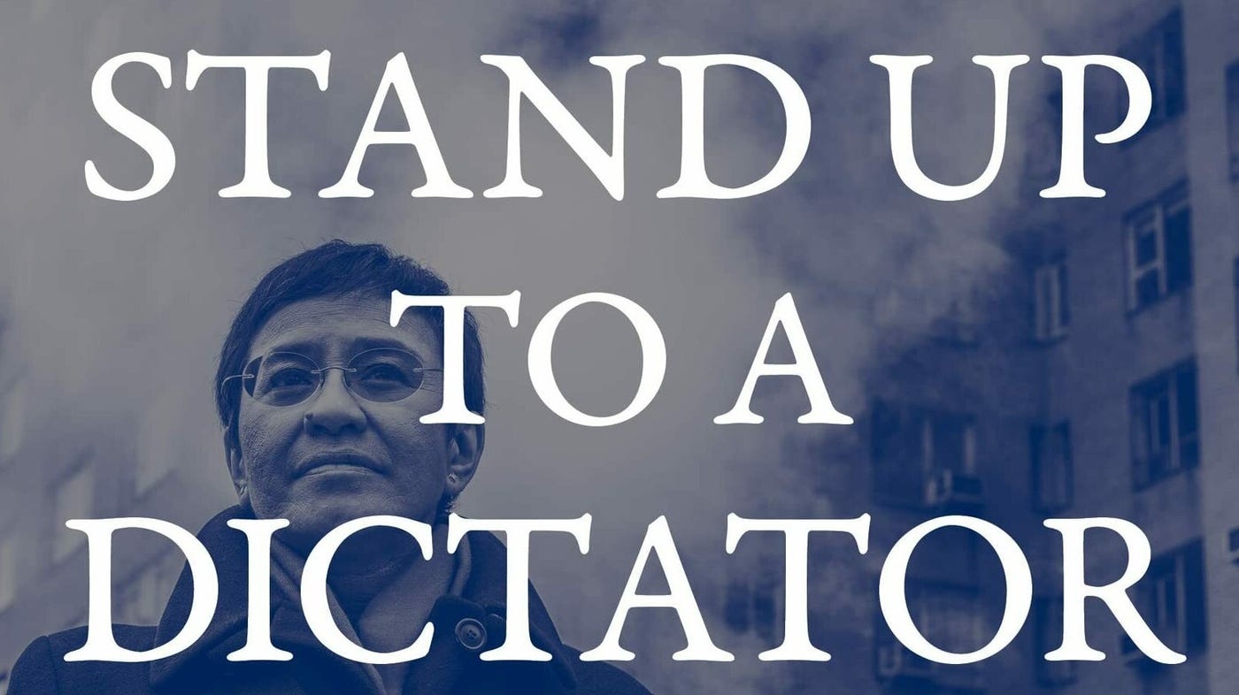 Maria Ressa's new book 'How to Stand Up to a Dictator' is memoir and  manifesto : NPR