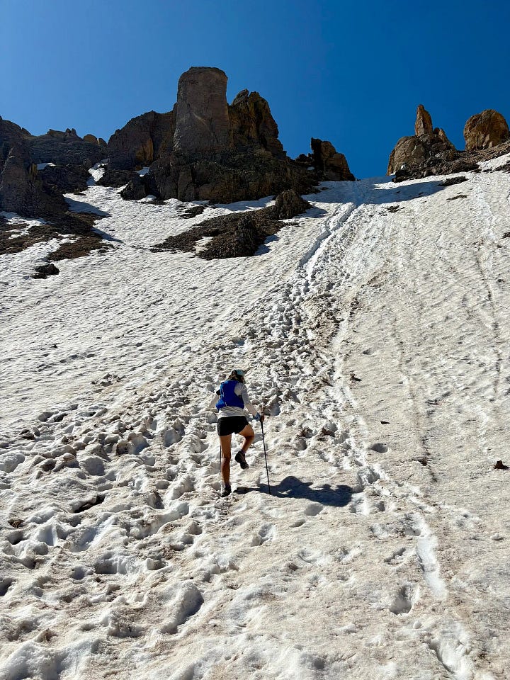 Ultra runner Sarah Lavender Smith at Hardrock 100