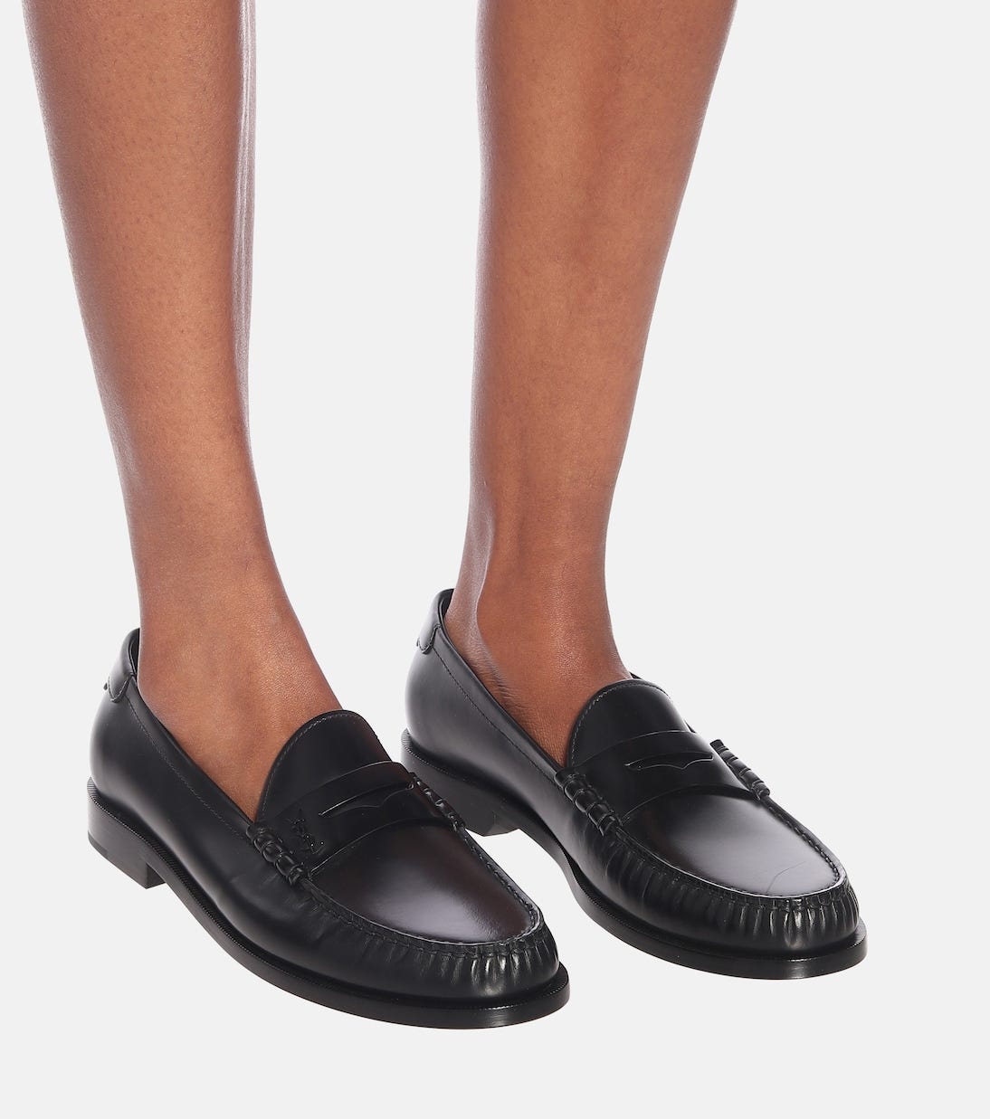 Le Loafer leather loafers | Saint Laurent