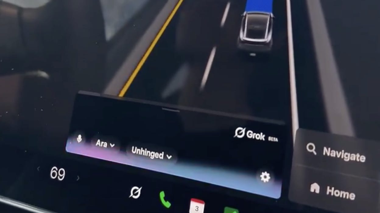 Grok comes to Tesla cars, but it's limited | Mashable Grok comes to Tesla cars, but it's limited | Mashable
