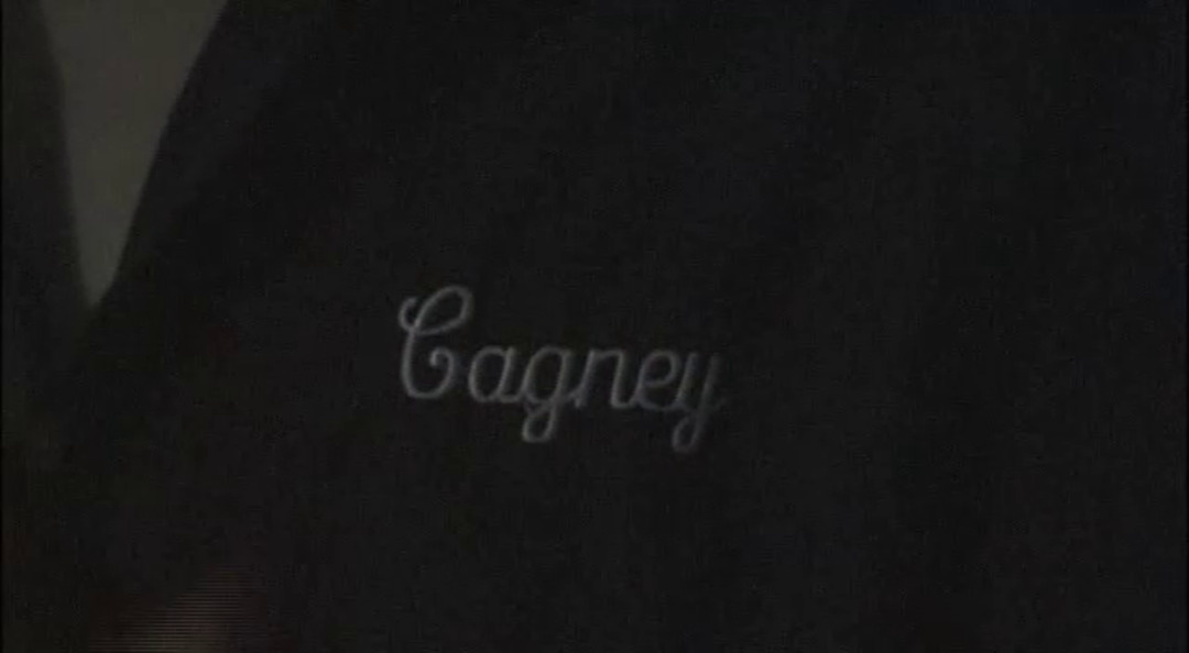 Dean's monogrammed polo shirt