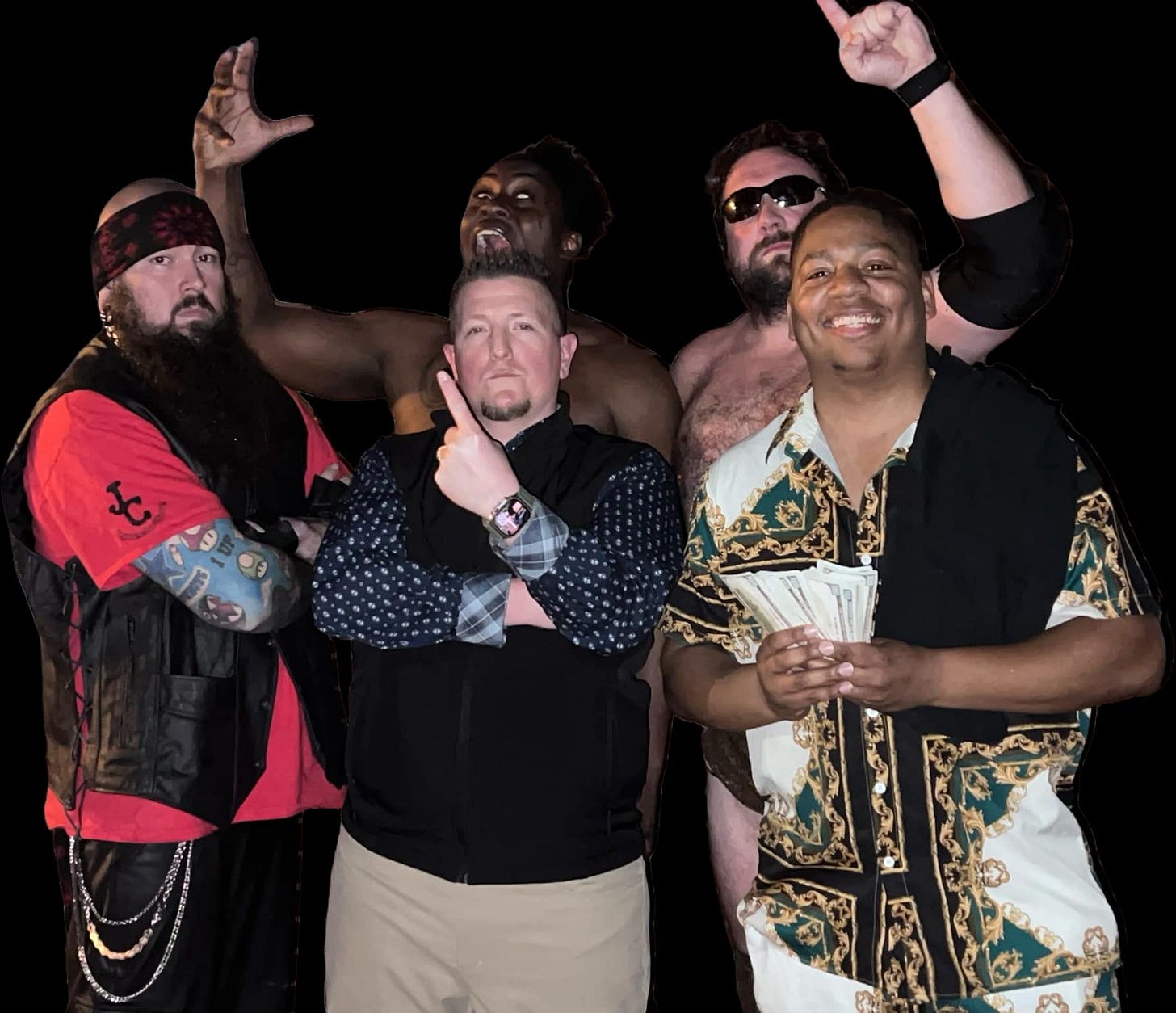 May be an image of 3 people and beard May be an image of 3 people and beard