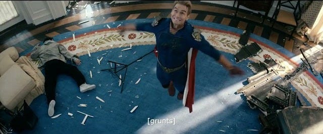 HOMELANDER Has NO POWERS Scene | The Boys Season 5 Episode 8 THE FINALE - YouTube HOMELANDER Has NO POWERS Scene | The Boys Season 5 Episode 8 THE FINALE - YouTube