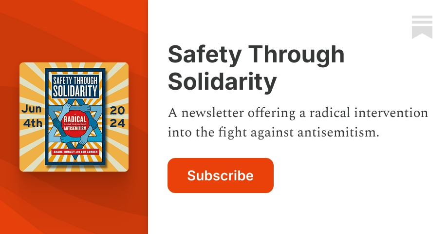 Safety Through Solidarity | Shane Burley | Substack
