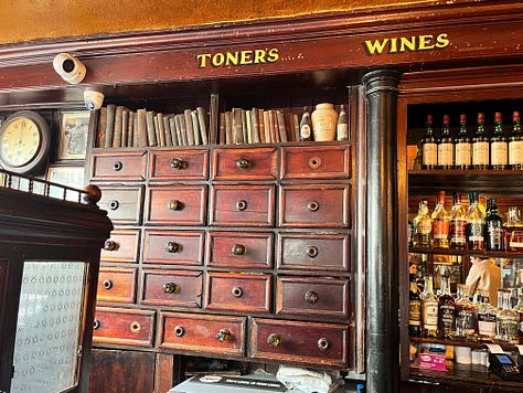 In and out at Toner's Pub