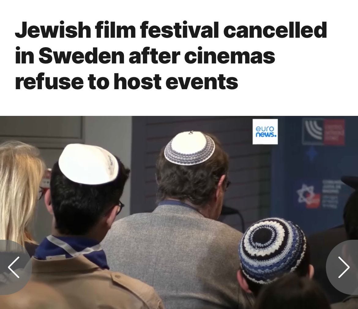Uutinen Ruotsin islamilaisesta radikalismista ja antisemitismistä on levinnyt laajasti länsimaissa. Skandinaavisen maan maakuva on muuttunut lyhyessä ajassa yhdestä maailman kehittyneimmistä, turvallisimmista ja vapaimmista maista yhdeksi turvattomimmista – katujengien ja islamististen terroristien riivaamaksi, lähes epäonnistuneeksi valtioksi, joka ei enää kykene takaamaan väkivaltamonopolia, poliisin auktoriteettia ja kansalaistensa turvallisuutta yhä kasvavan islamistisen muslimiväestön toimien, sekä vaatimusten vuoksi. Uutinen Ruotsin islamilaisesta radikalismista ja antisemitismistä on levinnyt laajasti länsimaissa. Skandinaavisen maan maakuva on muuttunut lyhyessä ajassa yhdestä maailman kehittyneimmistä, turvallisimmista ja vapaimmista maista yhdeksi turvattomimmista – katujengien ja islamististen terroristien riivaamaksi, lähes epäonnistuneeksi valtioksi, joka ei enää kykene takaamaan väkivaltamonopolia, poliisin auktoriteettia ja kansalaistensa turvallisuutta yhä kasvavan islamistisen muslimiväestön toimien, sekä vaatimusten vuoksi.