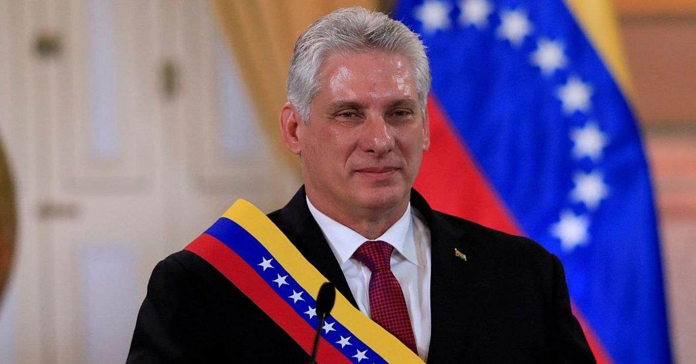 Cuba's new president Miguel Diaz-Canel makes first trip to old Cold War foe  US | The Straits Times