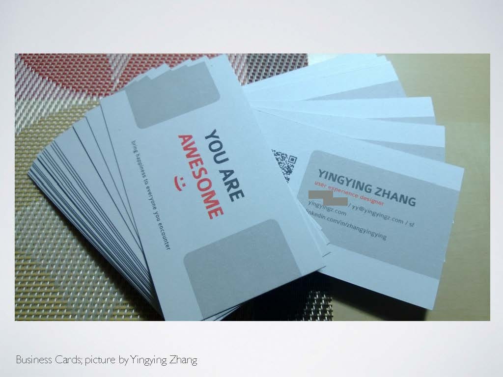 Enjoyize User Experience - Image - Business Card