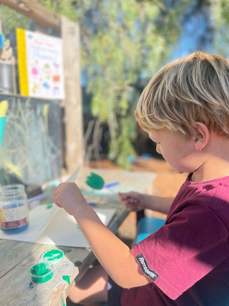 Photos from the first day of Behere enrichment in 2023