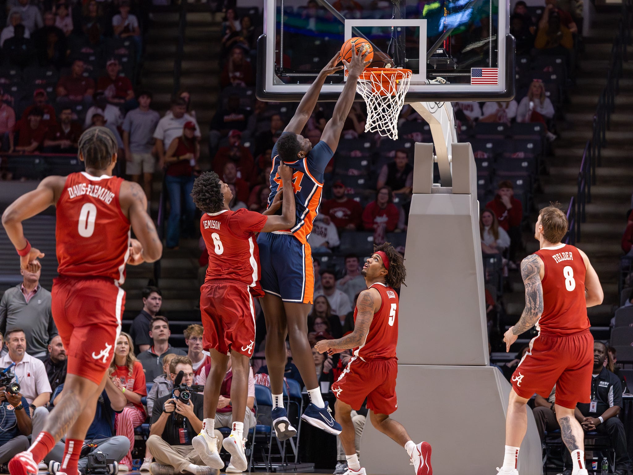 The Stack Progress Chart Exhibition Observations: Alabama 87, Auburn 85