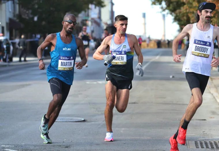 Running a Marathon, Training