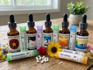 homeopathy vs. flower essences—what's the difference?