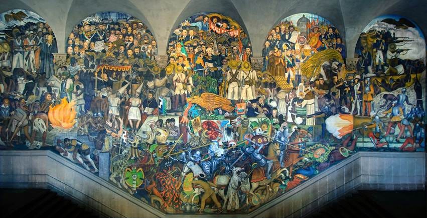 Smarthistory – The History of Mexico: Diego Rivera's Murals at the National  Palace
