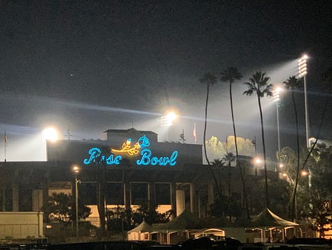 Images from USC-UCLA 2020 during the pandemic-restricted season