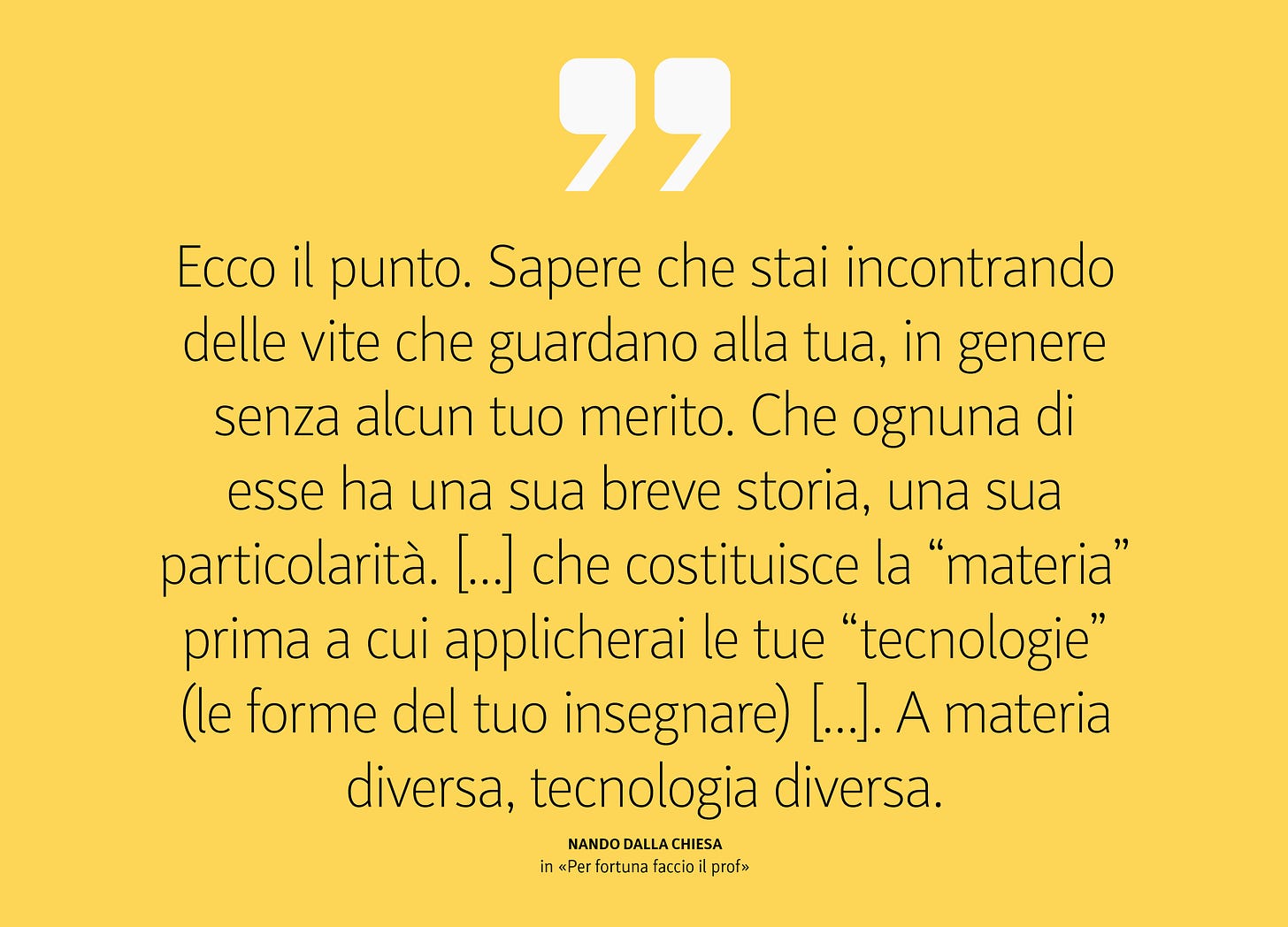 Citazione di Nando Dalla Chiesa