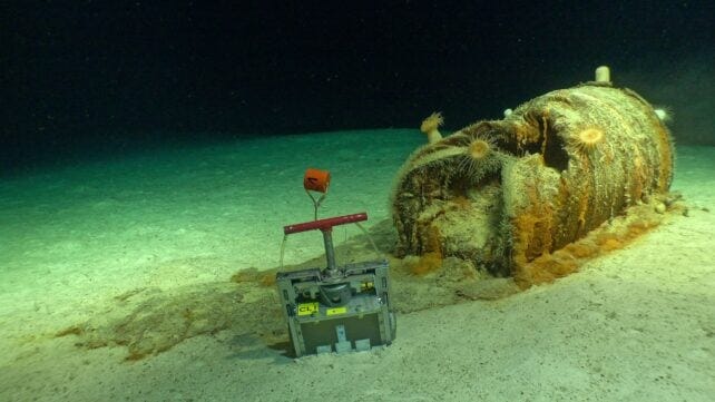 150,000 Tons of Radioactive Waste Were Dumped in The Atlantic. Decades Later, It's Visibly Oozing. 150,000 Tons of Radioactive Waste Were Dumped in The Atlantic. Decades Later, It's Visibly Oozing.