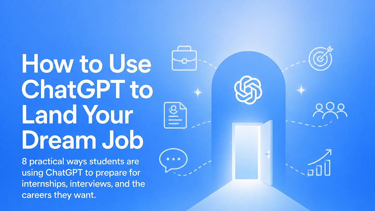 How to Use ChatGPT to Land Your Dream Job