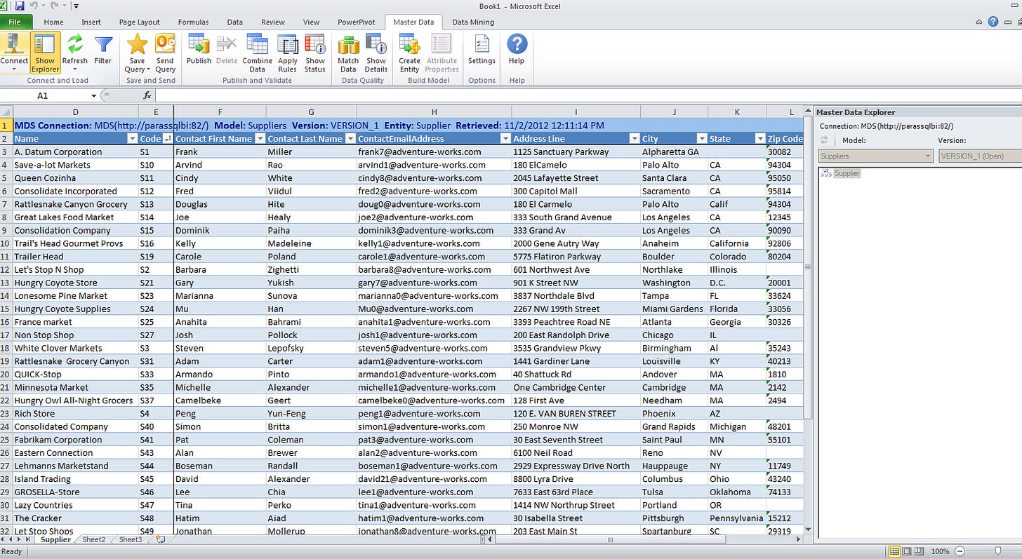Master data services add in for excel Master data services add in for excel