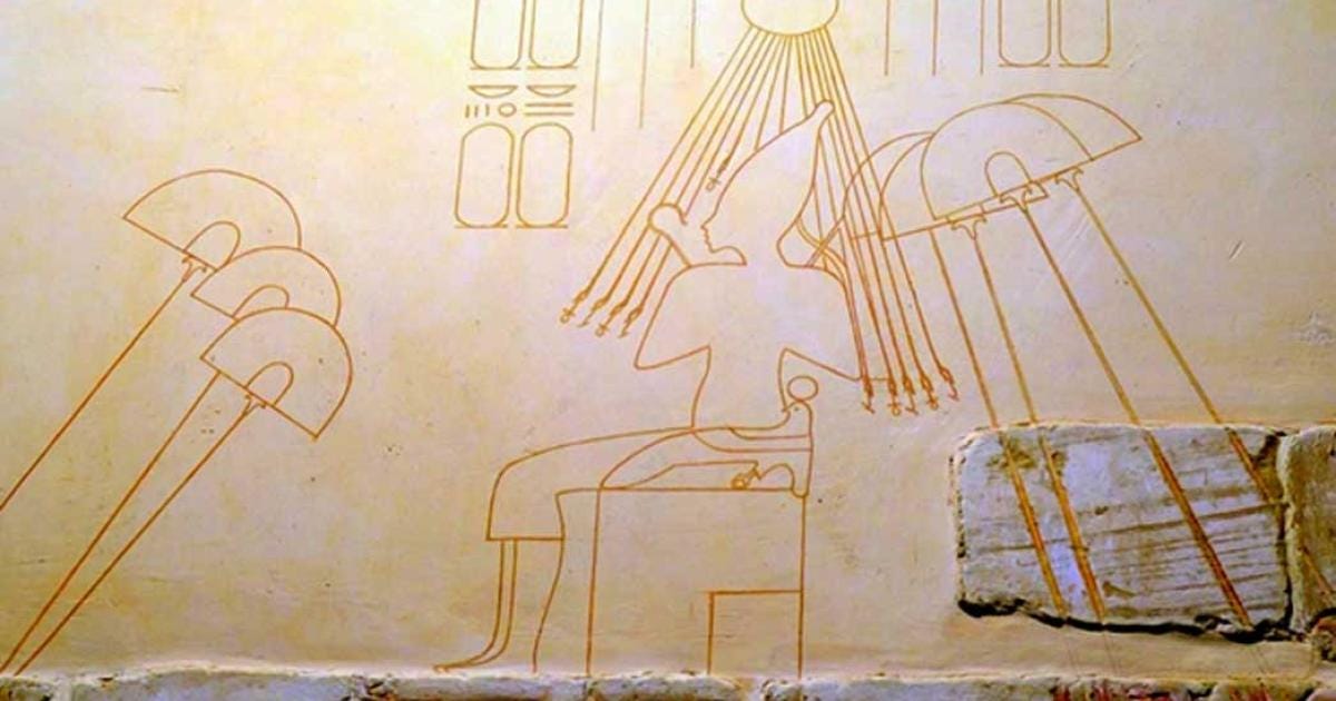 Illustration of missing aspects of Egyptian talatat, design by Anand Balaji.