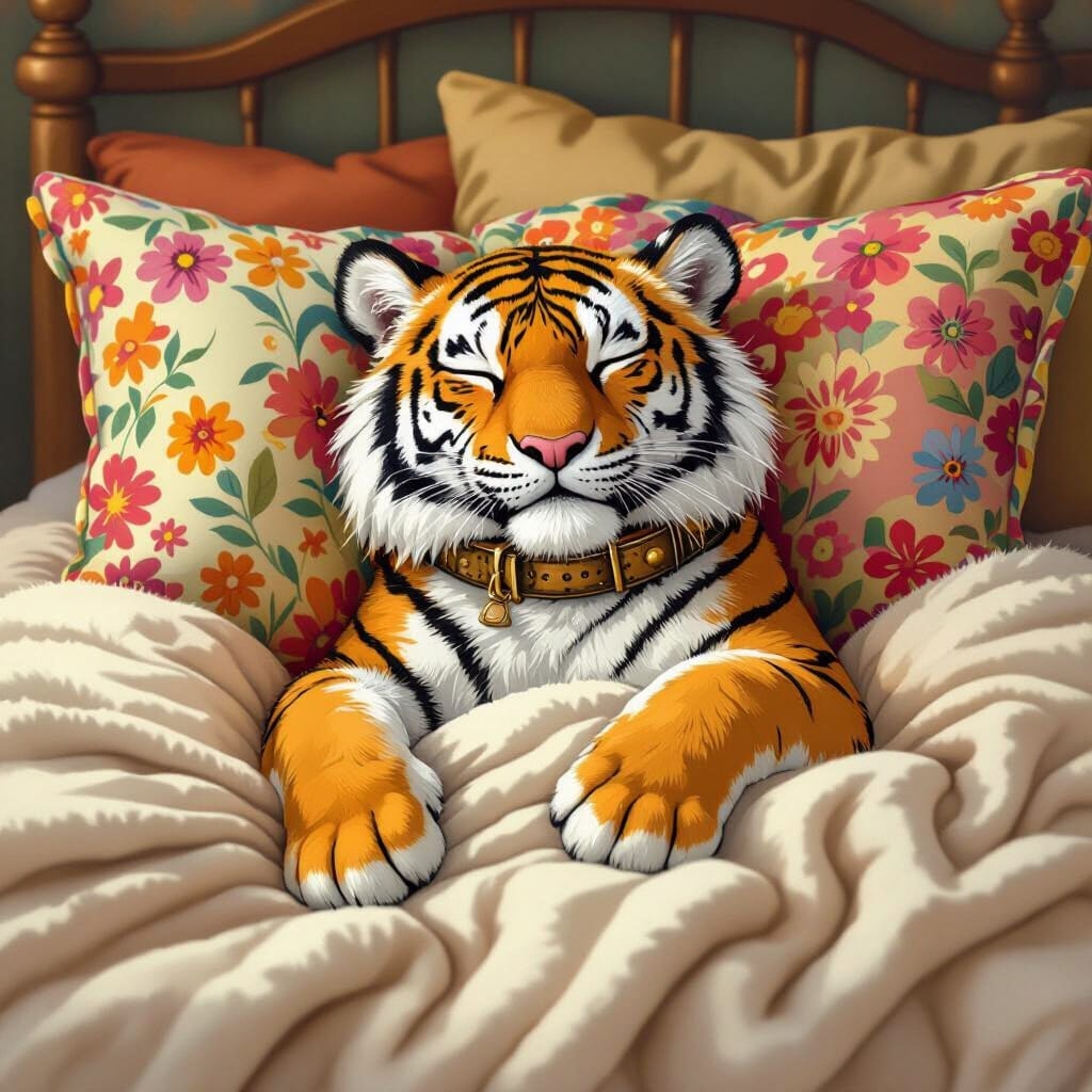 Tiger Napping Tiger Napping