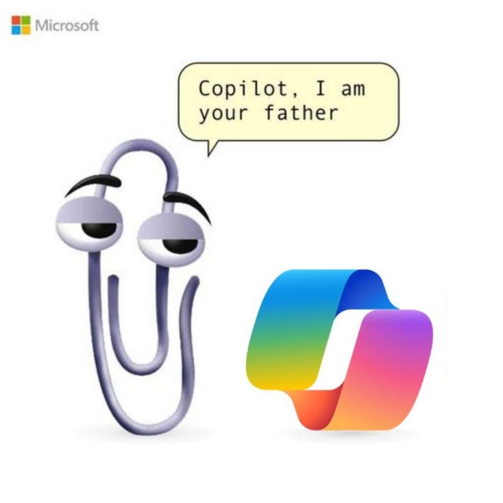 Mitch Loder on LinkedIn: #copilot #msft #clippy #copilot