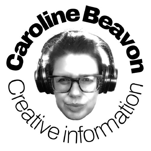 Caroline Beavon: digital storytelling logo