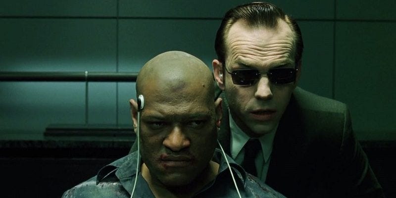 Smith Interrogates Morpheus Transcript