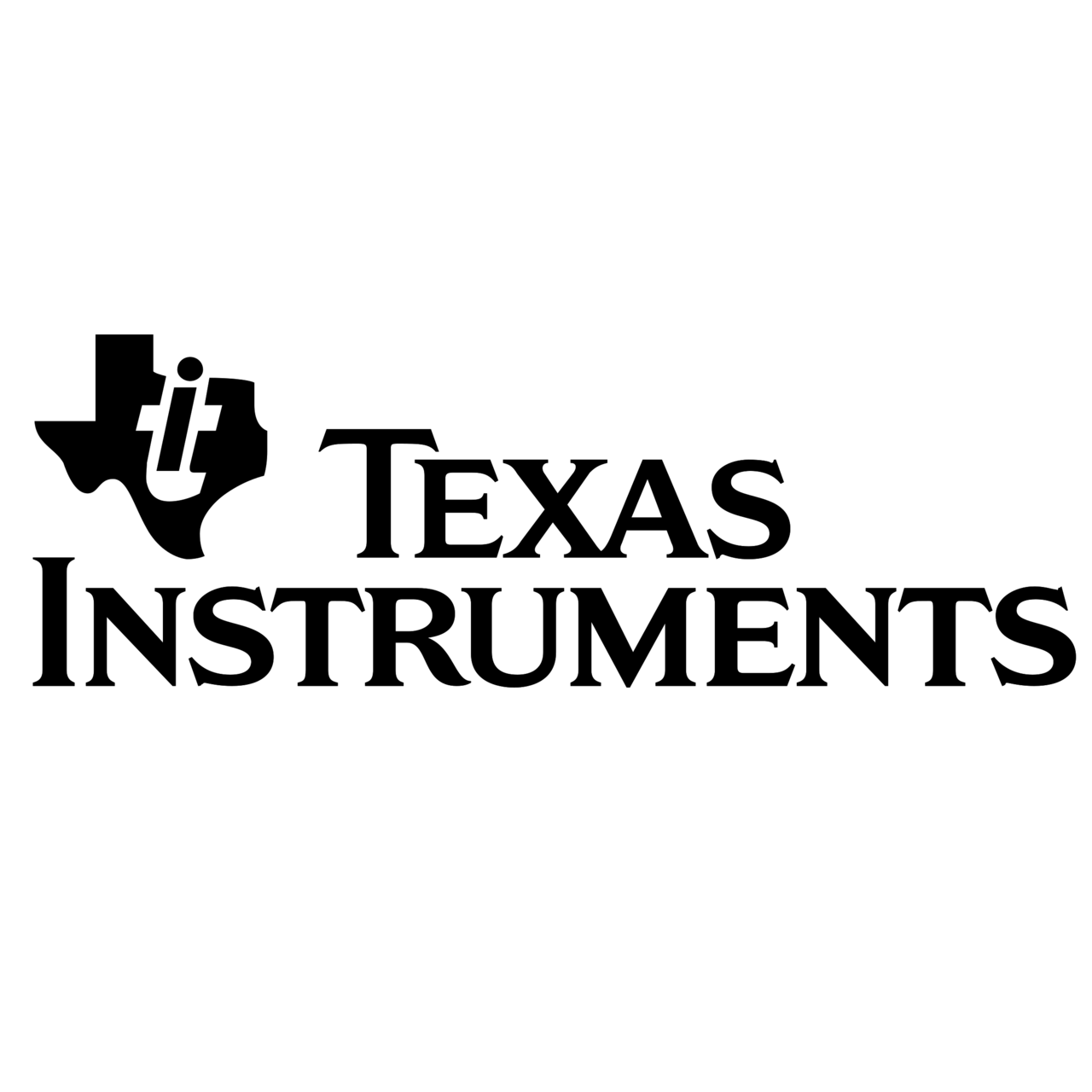 Texas Instruments Logo Black and White – Brands Logos