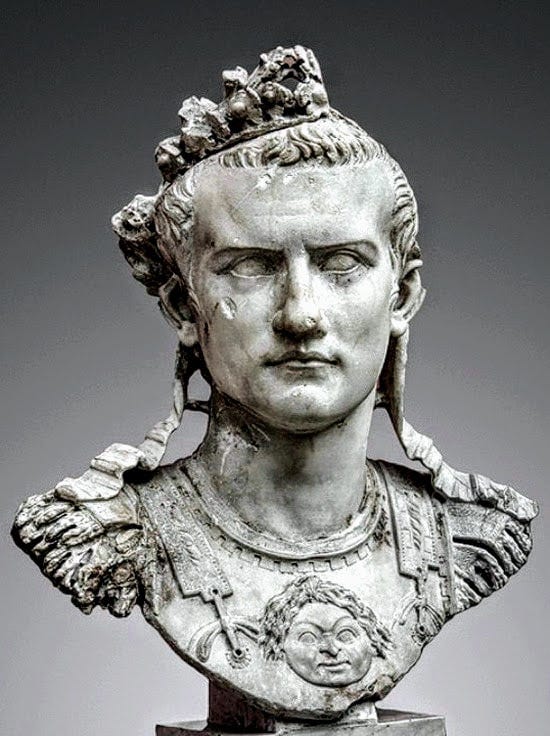 Bust of Caligula, New Carlsberg Glyptotek, Copenhagen Bust of Caligula, New Carlsberg Glyptotek, Copenhagen