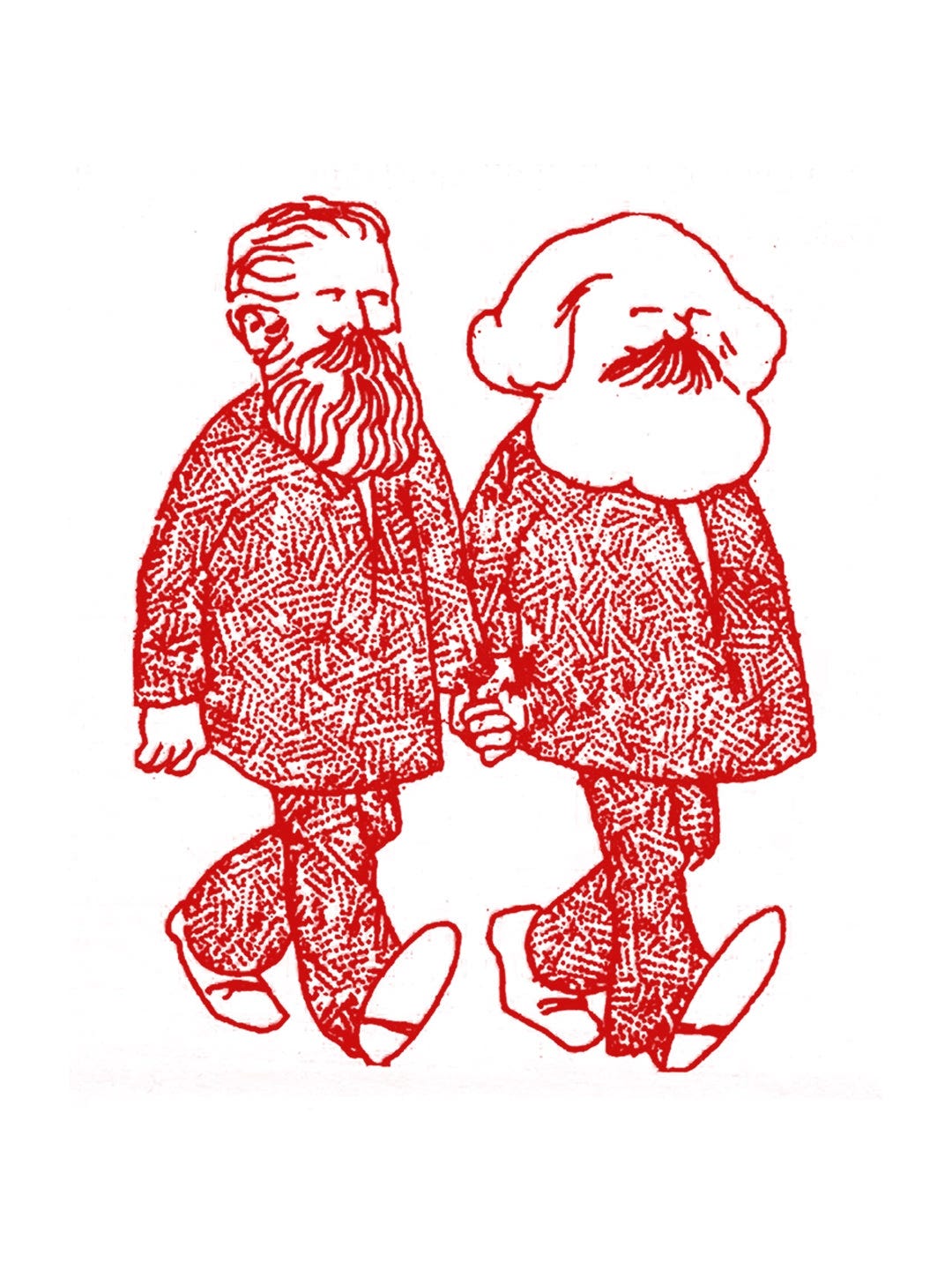 Pôster Marx & Engels – Camisa Crítica