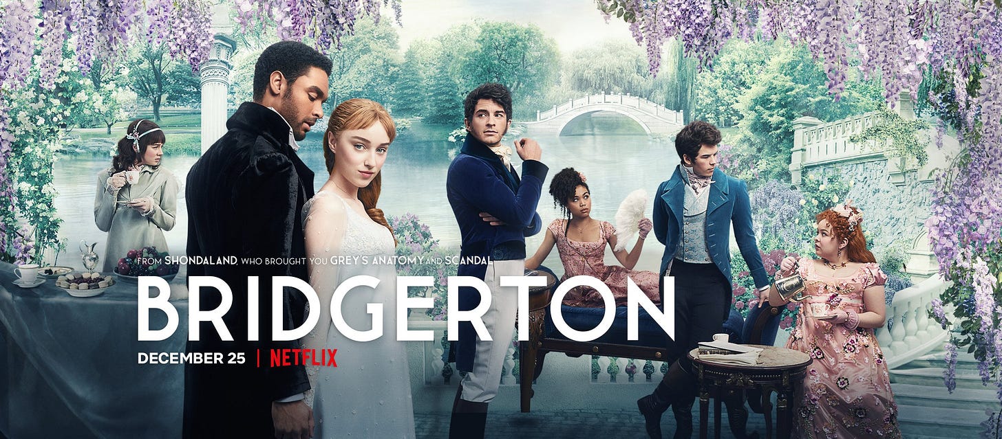REVIEW of Bridgerton (Netflix, 2020) and TOP TEN THINGS I learned from  Bridgerton – Rosanne E. Lortz