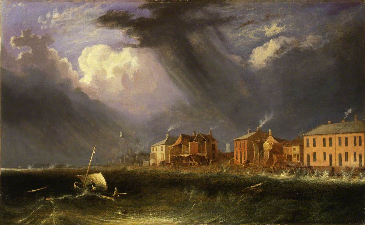 Great Gale at Yarmouth on Ash Wednesday Great Gale at Yarmouth on Ash Wednesday