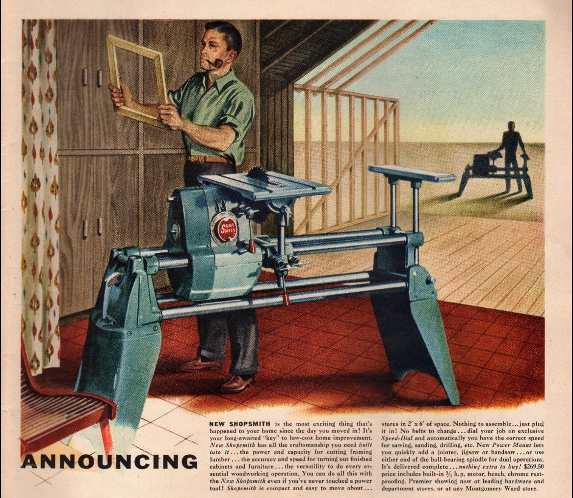 Vintage shopsmith mark 5 Vintage shopsmith mark 5