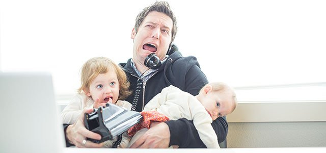 Los padres no tienen tiempo para estar con los hijos?