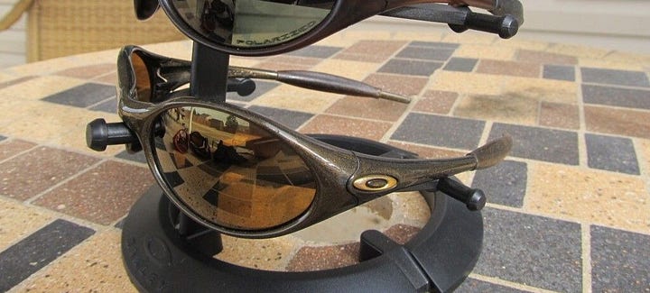 Money Well Spent: Oakley Eye Jacket Redux - by Adam Hook