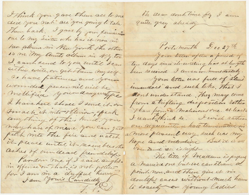 Soldier's Response to a "Dear John" Letter (pages 4 & 1) | Flickr Soldier's Response to a "Dear John" Letter (pages 4 & 1) | Flickr