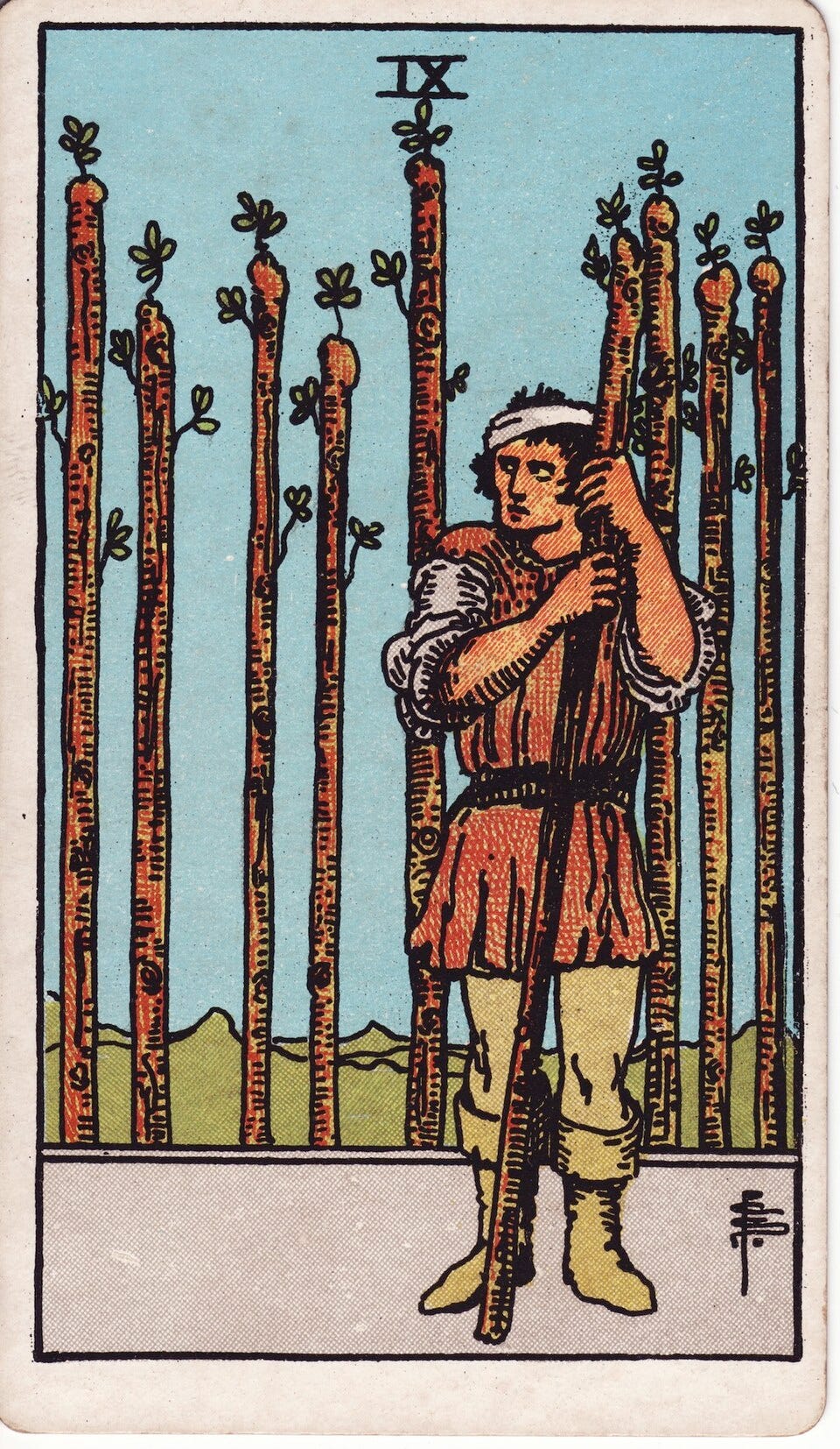 Nine of Wands Nine of Wands