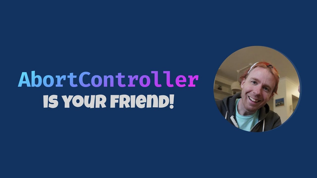 [Korean FE Article] AbortController는 당신의 친구입니다