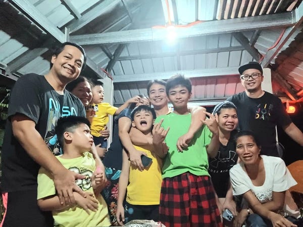 Grateful for my childhood friends