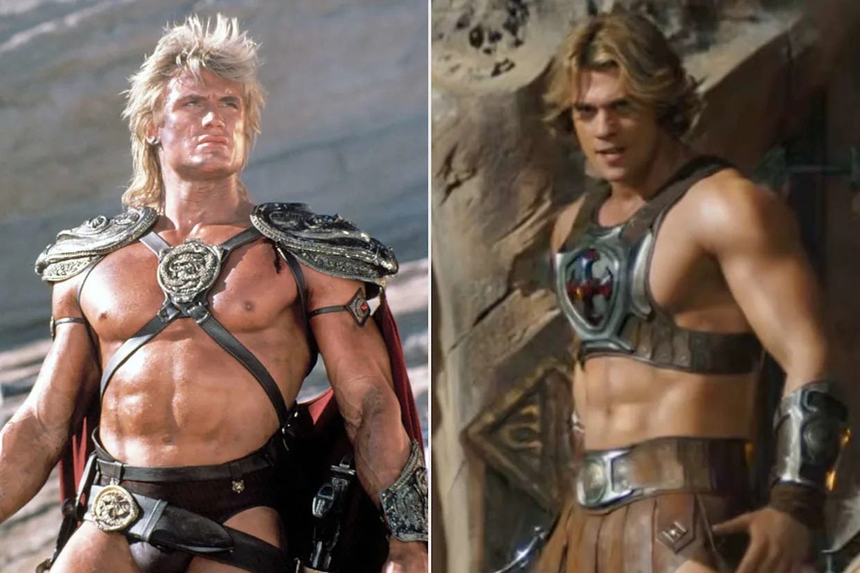 See the Original 1987 “Masters of the Universe” Cast Side-by-Side with the  Stars of the 2026 Remake - Yahoo News UK