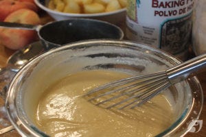 Gluten-Free Super Tasty Donut Peach Pancakes Step 4 Gluten-Free Super Tasty Donut Peach Pancakes Step 4