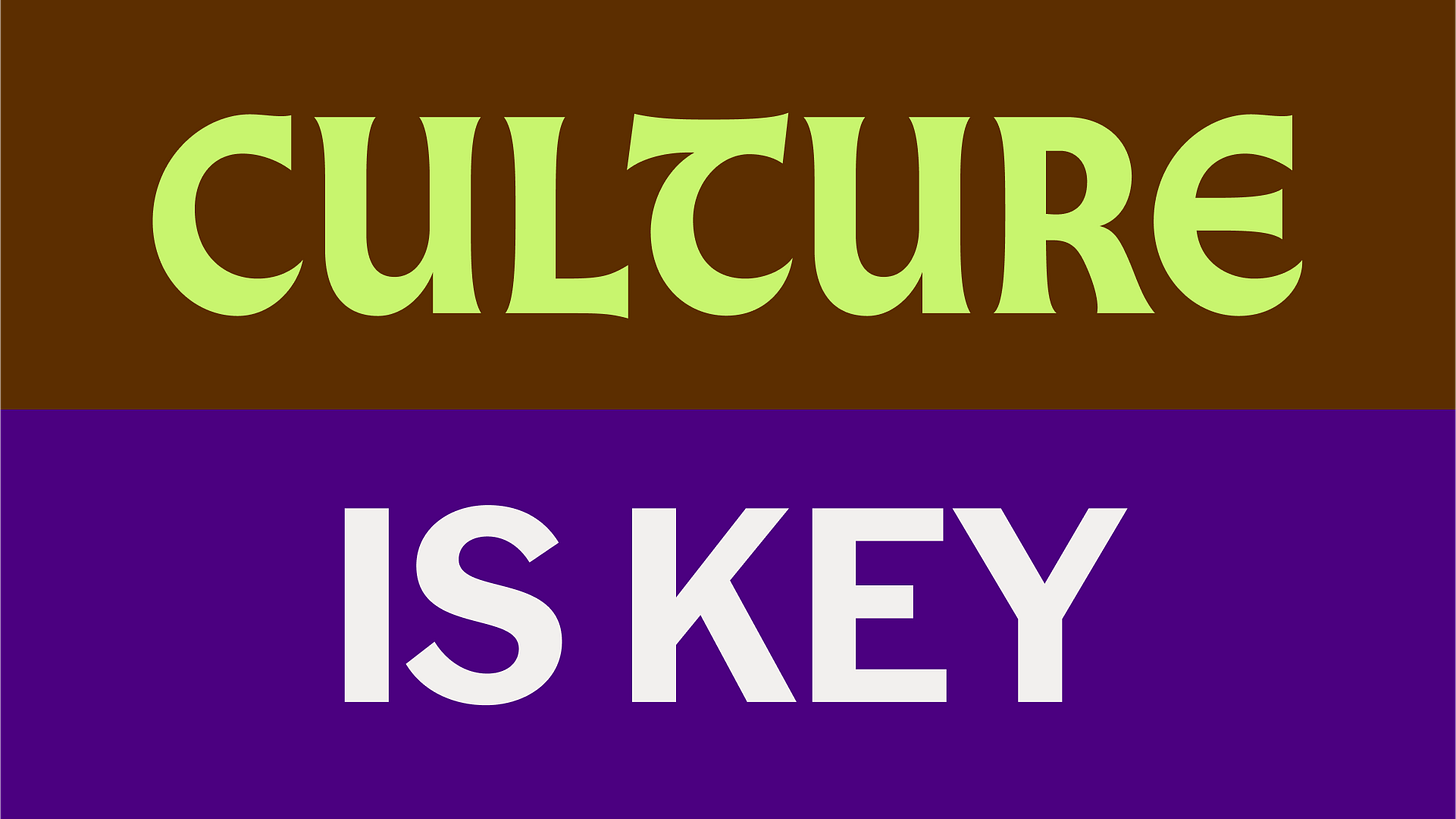 Typography that says, 