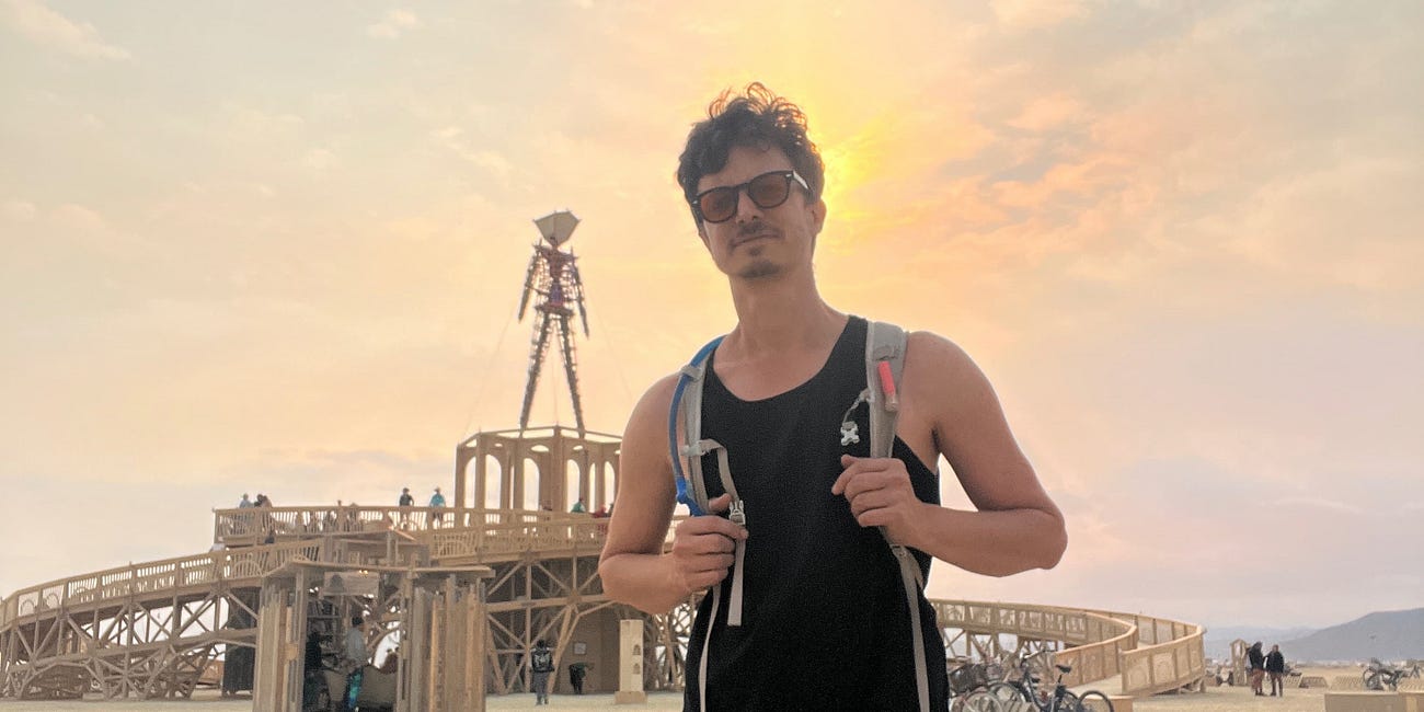 Inside the Gay Orgy Tent at Burning Man