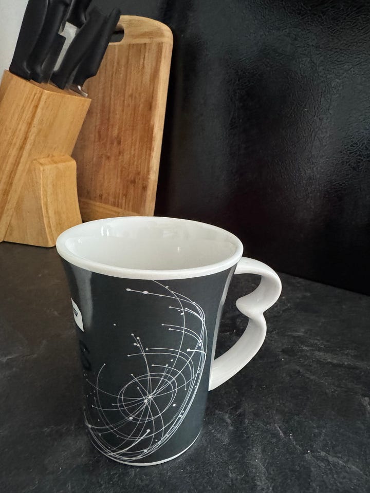A mug that says weam trans always care