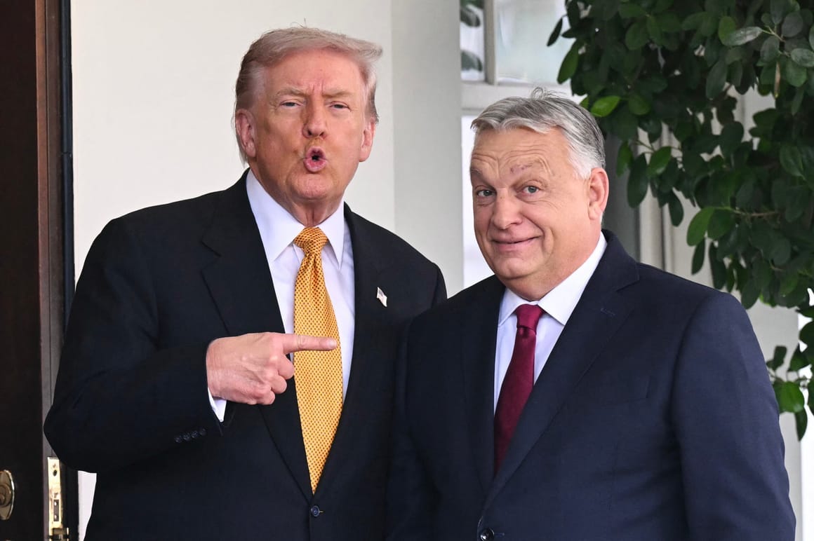 TOPSHOT-US-HUNGARY-POLITICS-DIPLOMACY-TRUMP-ORBAN TOPSHOT-US-HUNGARY-POLITICS-DIPLOMACY-TRUMP-ORBAN